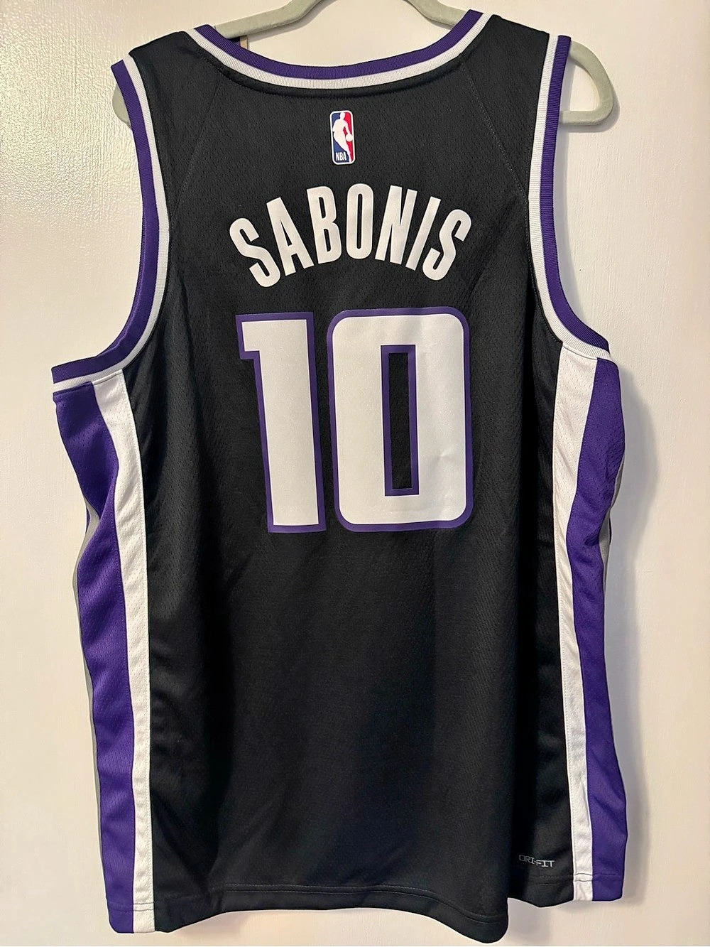 Nike Sacramento Kings Domantas Sabonis Icon Edition Swingman Jersey #10 Swingman - Picture 3 of 4